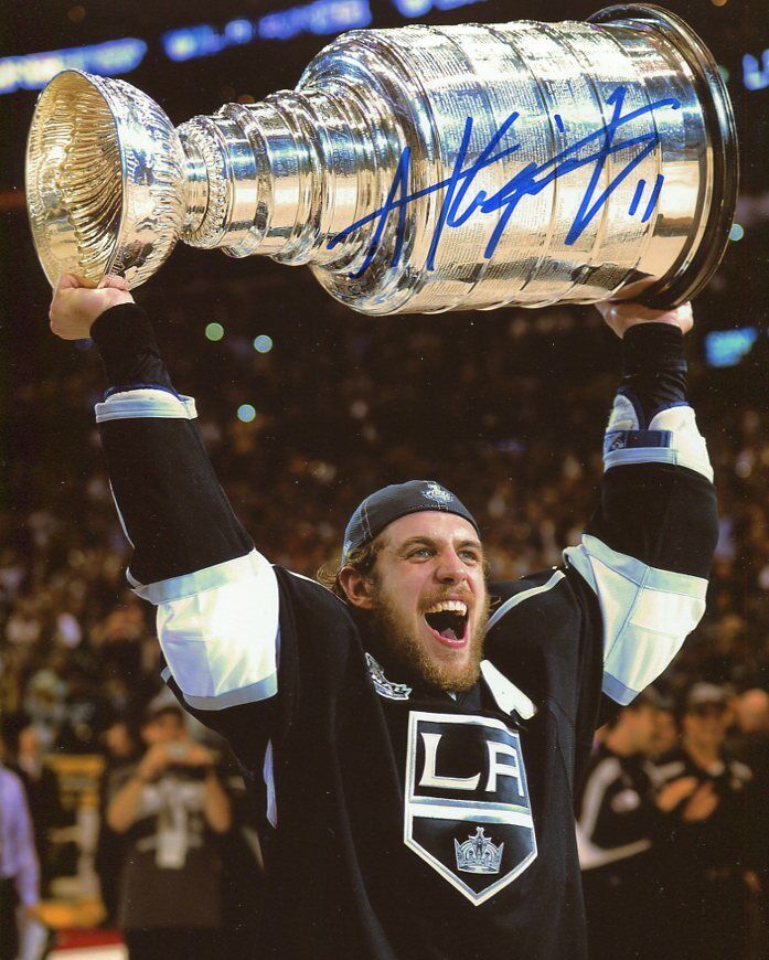 ANZE KOPITAR SIGNED AUTOGRAPH 8X10 Photo Poster painting LOS ANGELES KINGS