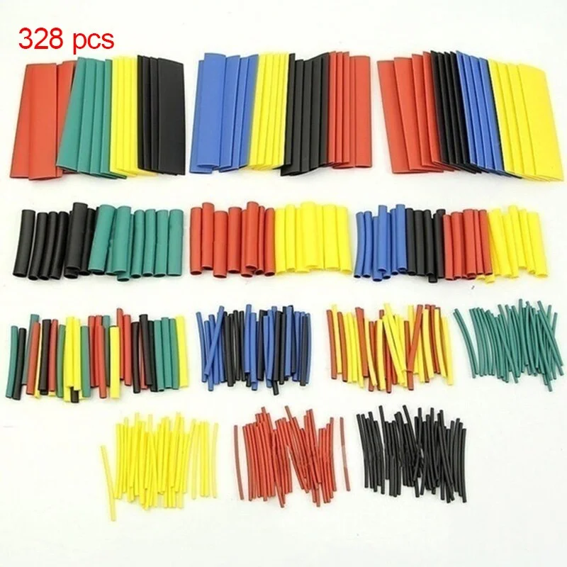 127/164/328 / Heat Shrinkable Tube Insulation Shrinkable Tube all Kinds of Electronics Wrapping Wire and Cable Sleeve Kit