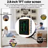 12 In 1 Air Quality Monitor PM2.5 PM10 CO CO2 TVOC HCHO AQI Tester for Indoor