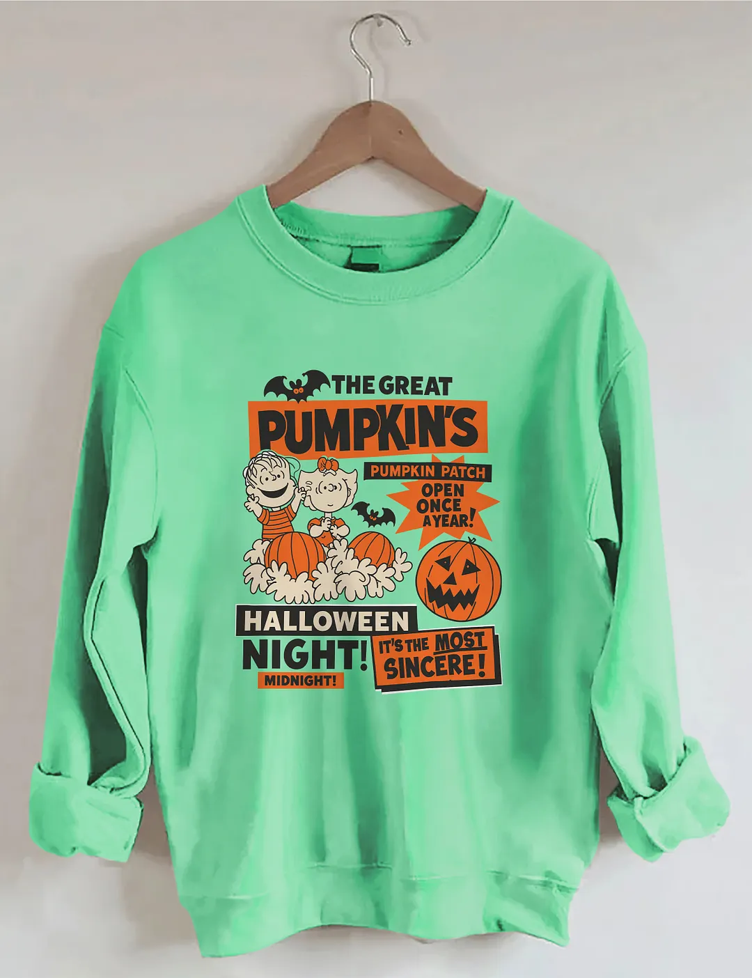 The Great Pumpkin Halloween Night Sweatshirt