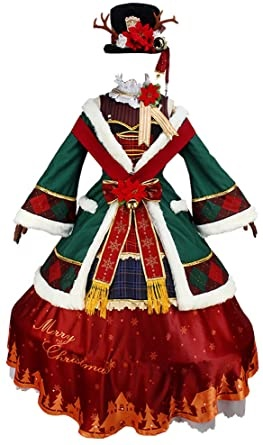 Lovelive Hanayo Koizumi Christmas Uniform Cosplay Costume