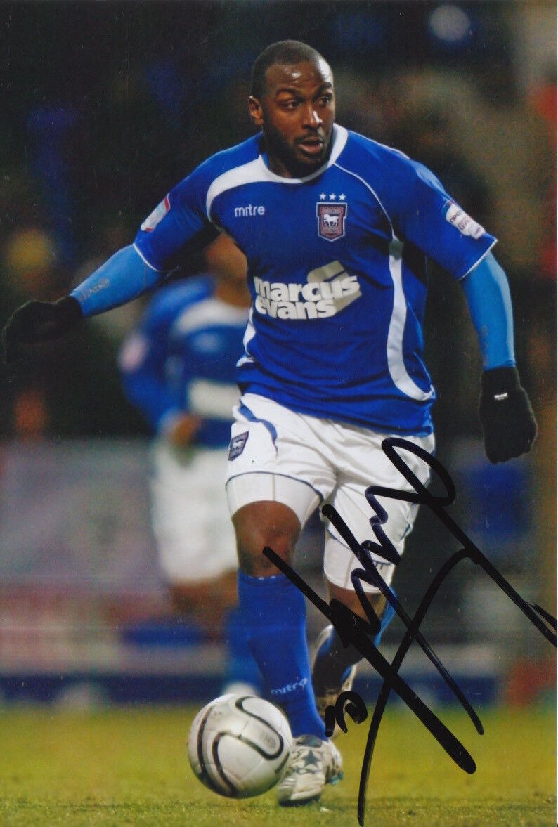 IPSWICH TOWN HAND SIGNED JASON SCOTLAND 6X4 Photo Poster painting 1.