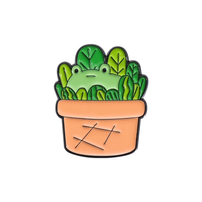 Cute Pin Animal Letter Alloy Stoving Varnish Unisex Brooches