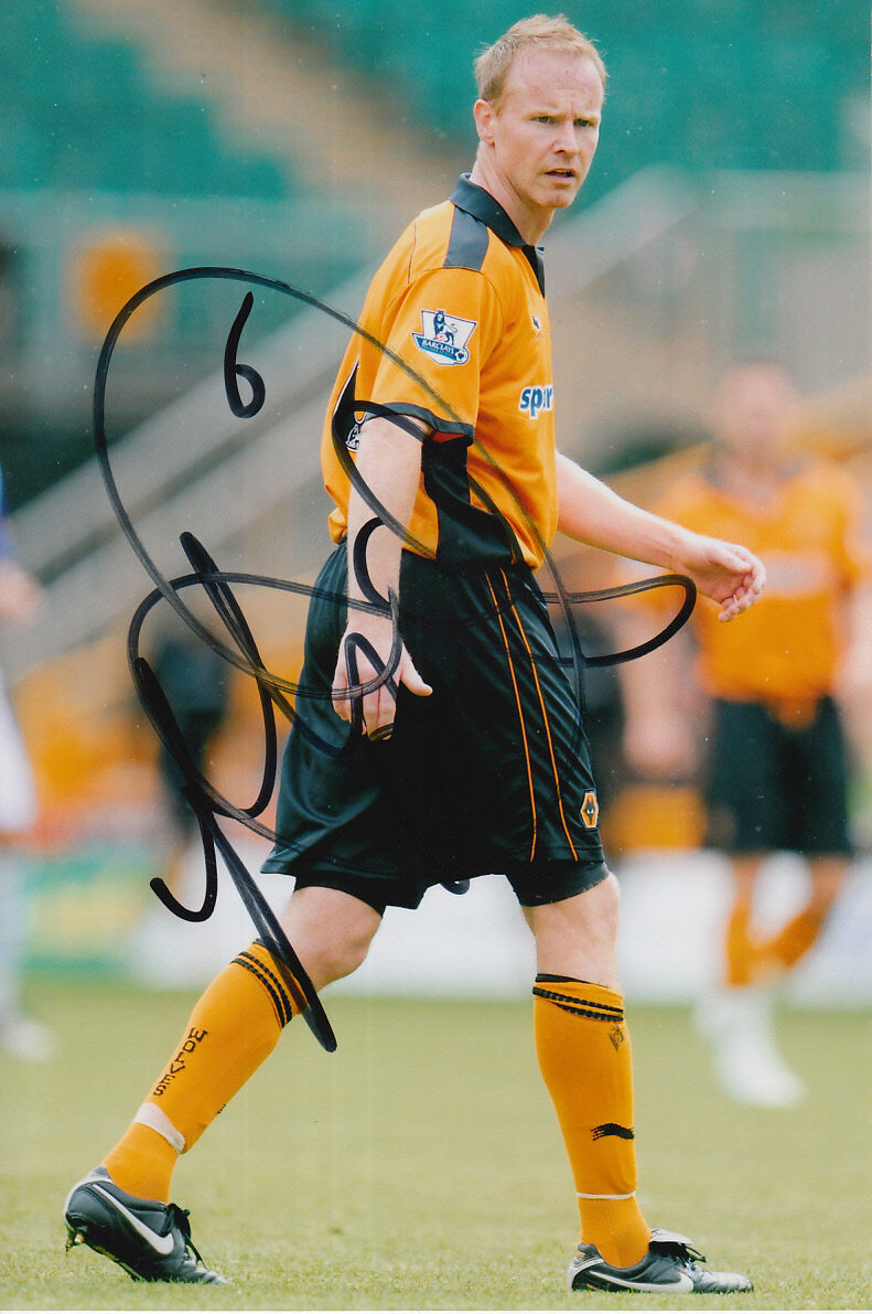 WOLVES HAND SIGNED JODY CRADDOCK 6X4 Photo Poster painting 1.