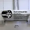 4 6 8 Inch Pipe Air Ventilator 2800RPM Toilet Wall Fan Metal for Bathroom Toilet
