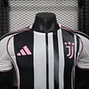 Joyfball 2025/2026 Player Version Juventus Home Football Jersey（The player version jersey is a bit tight, please pay attention to the size selection）