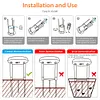 Soil Moisture Sensor for Tuya Smart Zigbee APP Real Time Monitor for Garden Lawn