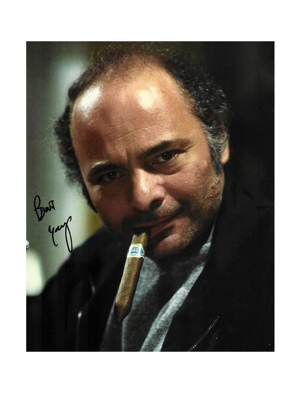 8x10 Rocky Print Signed By Burt Young 100% Authentic With COA