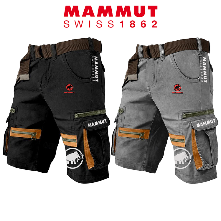 Pánské letní outdoorové prodyšné víceúčelové kraťasy MAMMUT® Nové (balení 2 kusů)