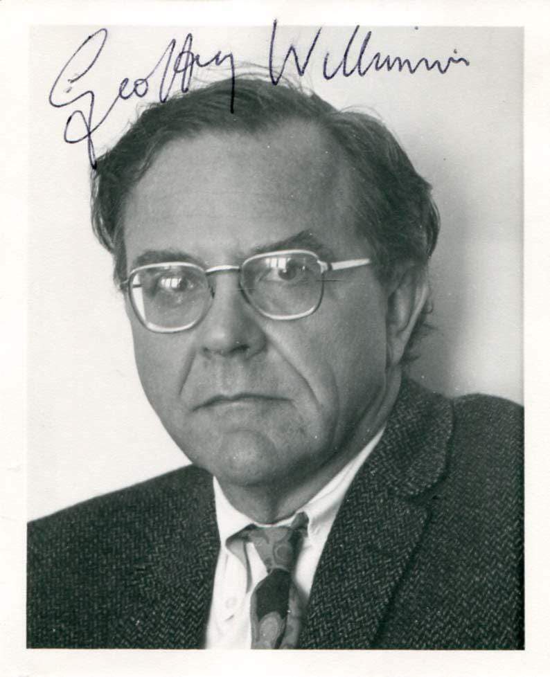 Geoffrey Wilkinson (+) Nobel Prize CH 1973 autograph, signed Photo Poster painting