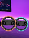 For Ns2 2Pcs Game Controller Racing Wheel Non-Slip L/R Handle Steering Wheel