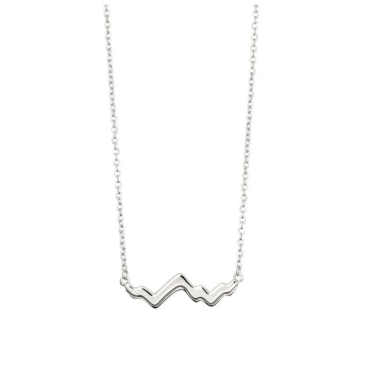 S925 Even Though Life May be Hard Right Now It'll be Beautiful When You Get to The Top Necklace