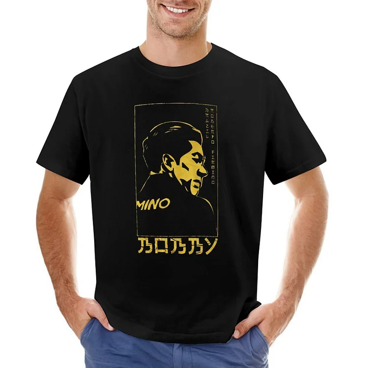 Roberto Firmino Inspired Golden Style  Men's Soccer Culture Tee