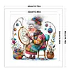 Weird Sewing Granny-11CT Stamped Cross Stitch 40*40cm/15.75*15.75in tapestrymarket