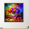 Diamond Painting -DIY Full Round Drill Flowers Oil Painting(40*40CM）