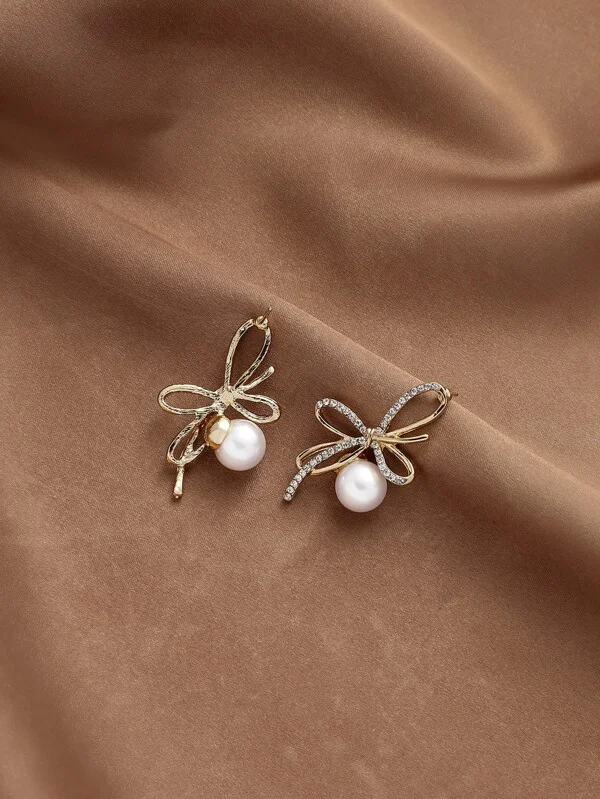 Pearl Decor Earrings 