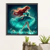 Princess Ariel - Round Drill Diamond Painting - 40*40CM