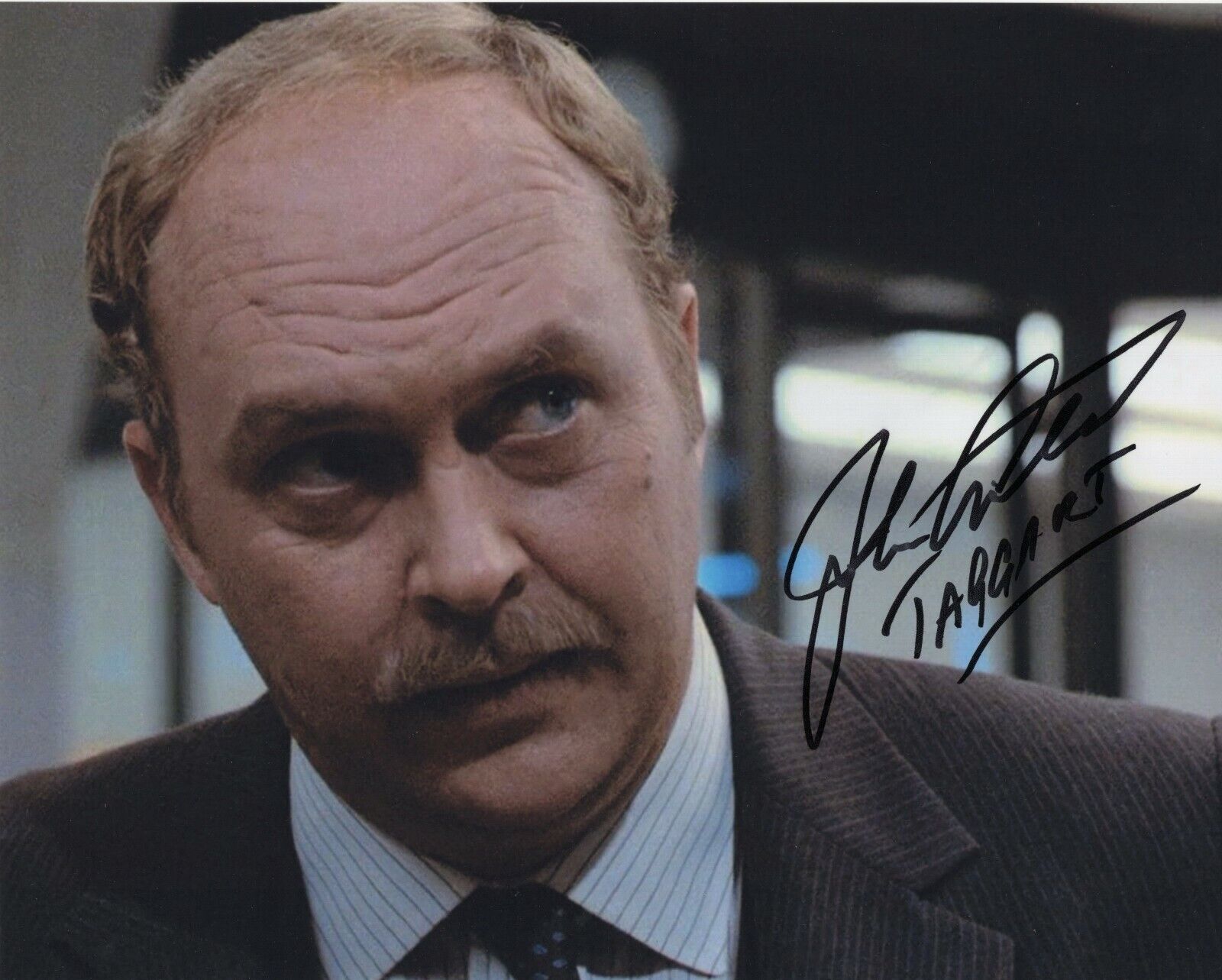 JOHN ASHTON SGT. TAGGART BEVERLY HILLS COP SIGNED AUTOGRAPH 8X10 Photo Poster painting #3