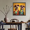 Diamond Painting -DIY Round Drill Meerkats(40x40cm)