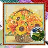 Bead Embroiderys - Full Stamped 9CT Sunflower(40x40 CM)