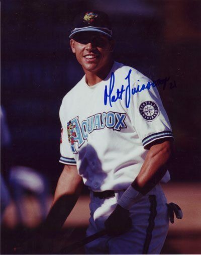 Matt Tuiasosopo Everett Aquasox Mariners Autographed Signed 8x10 Photo Poster painting CFS COA