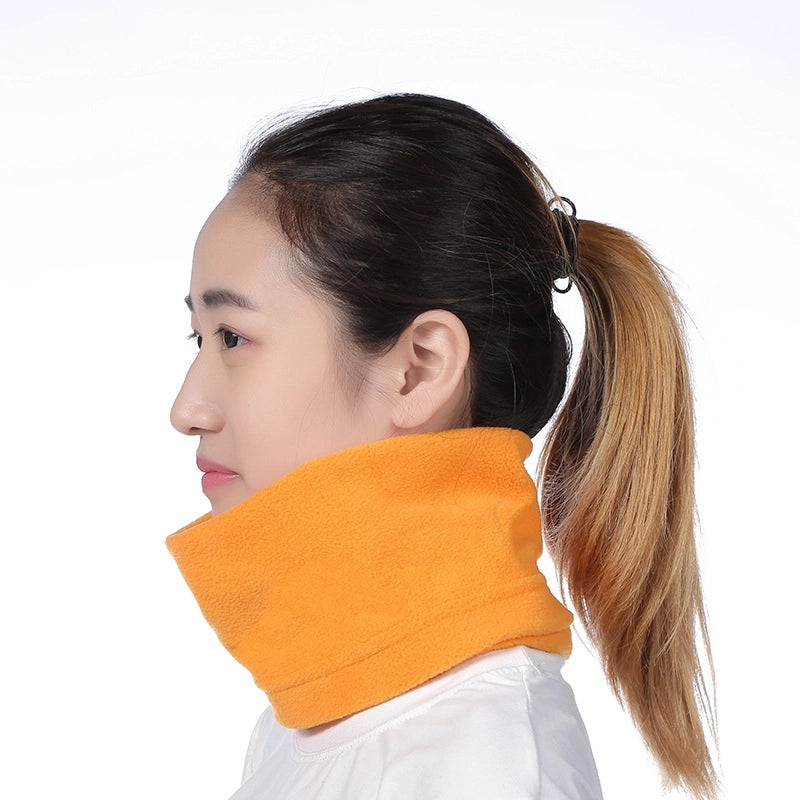 Pullover New Scarf Men’s And Women’s Winter Warm Riding Collar Windproof Scarf Hat 17 Color Spot