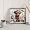 Highland Cow-11CT Stamped Cross Stitch 50*45cm tapestrymarket