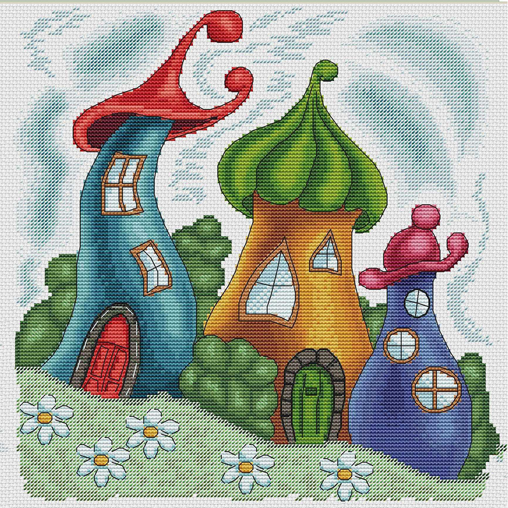 

Anime - 14CT Counted Cross Stitch - 46*50CM, 501 Original