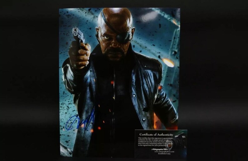 Samuel L. Jackson Signed Autographed The Avengers