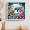 Diamond Painting-DIY Crystal Rhinestone Dolphin