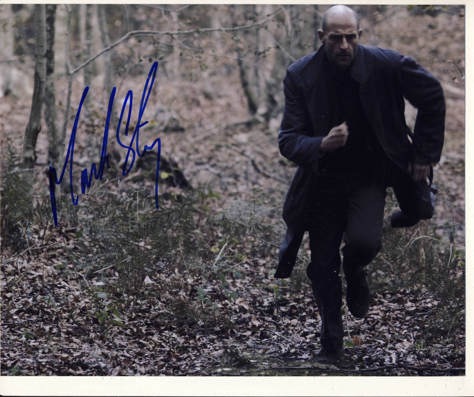 Mark Strong Autograph LOW WINTER SUN Signed 8x10 Photo Poster painting AFTAL [7166]