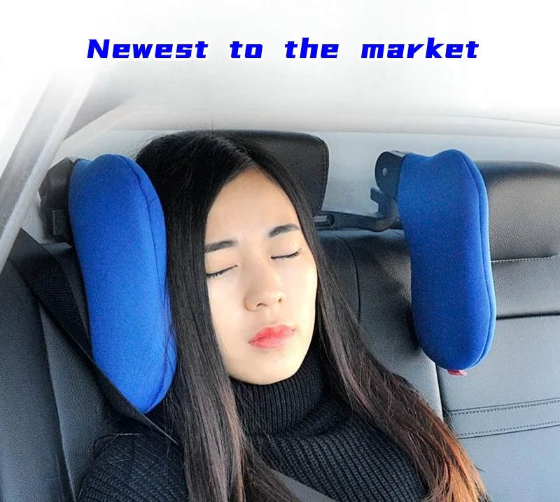 Car front and rear side sleeping pillows