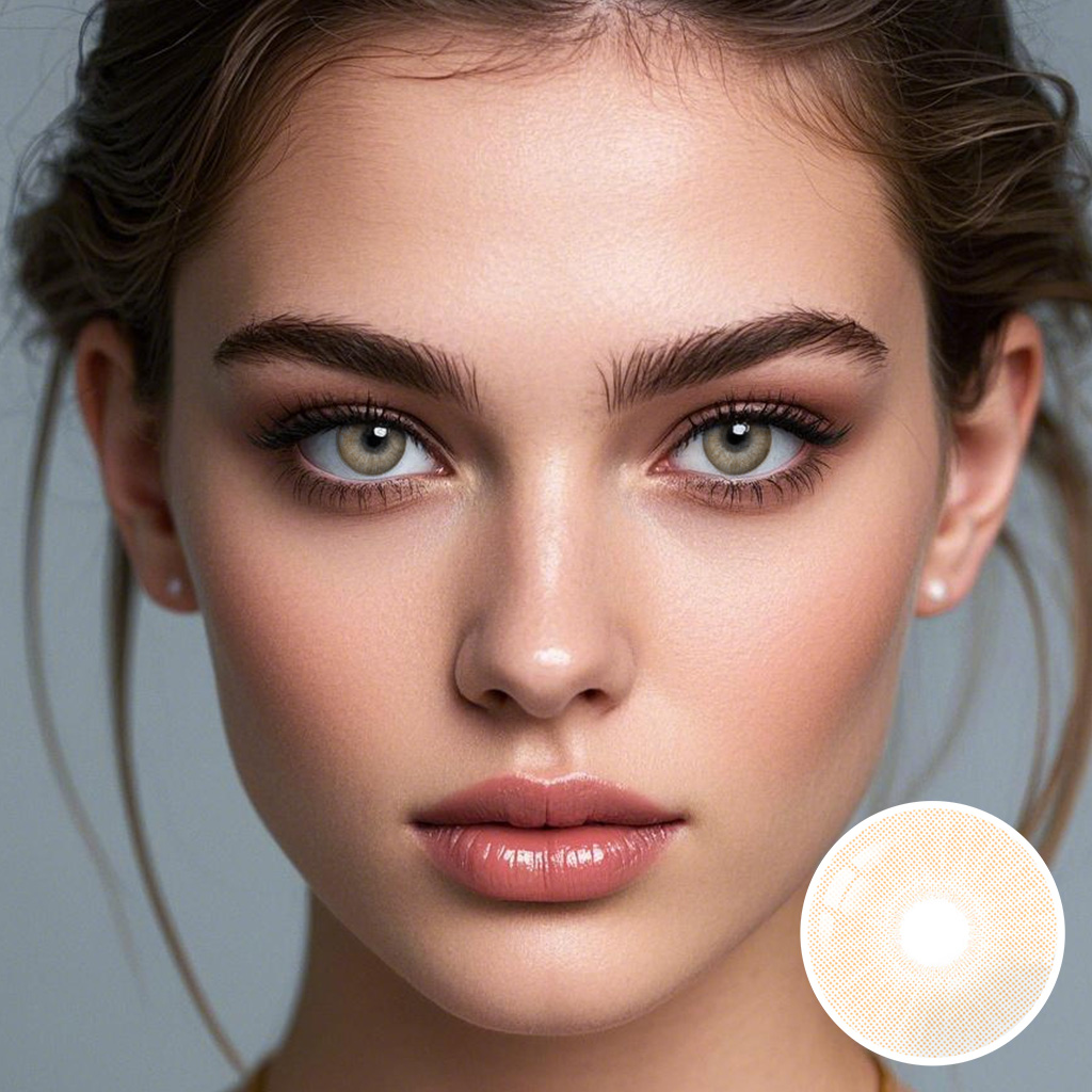 Rio Ochre Brown Colored Contacts