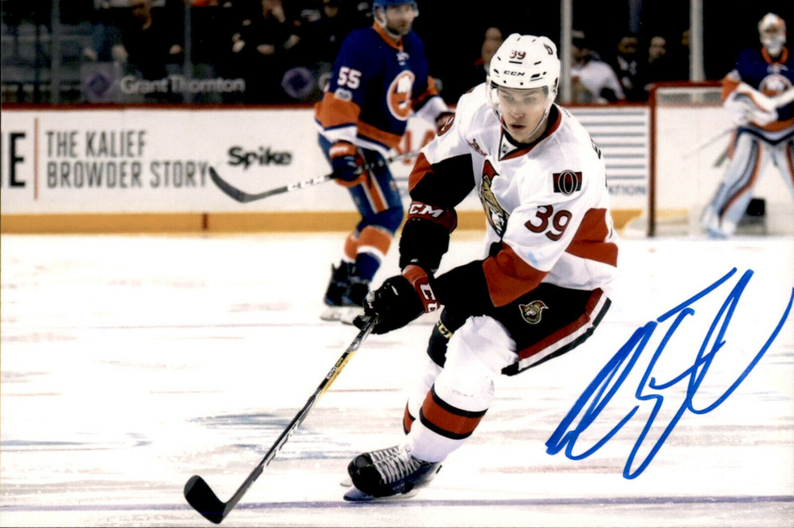 Andreas Englund SIGNED autographed 4x6 Photo Poster painting OTTAWA SENATORS #10