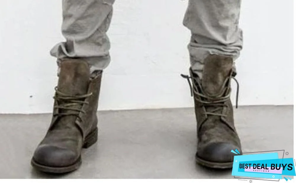 Low Slope with Generous Head Thin Belt Retro Boys 100 Leisure Short Winter Boots