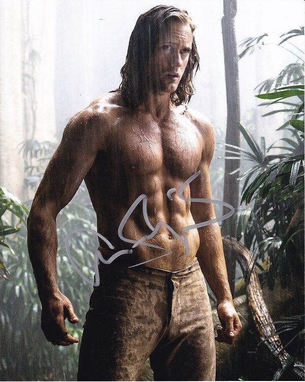 ALEXANDER SKARSGARD signed autographed TARZAN JOHN CLAYTON 8x10 Photo Poster painting