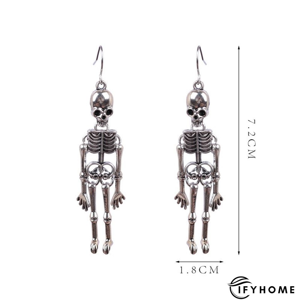 Dark Wind Necklace Human Skeleton Skeleton Ghost Hands Holding Pendant Couple Necklace | IFYHOME