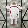 2006/2007 Retro AC Milan Away Champions League Football Shirt Kids Size 1:1 Thai Quality
