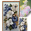 Flower-11CT Stamped Cross Stitch 40*70cm (Big Size) tapestrymarket