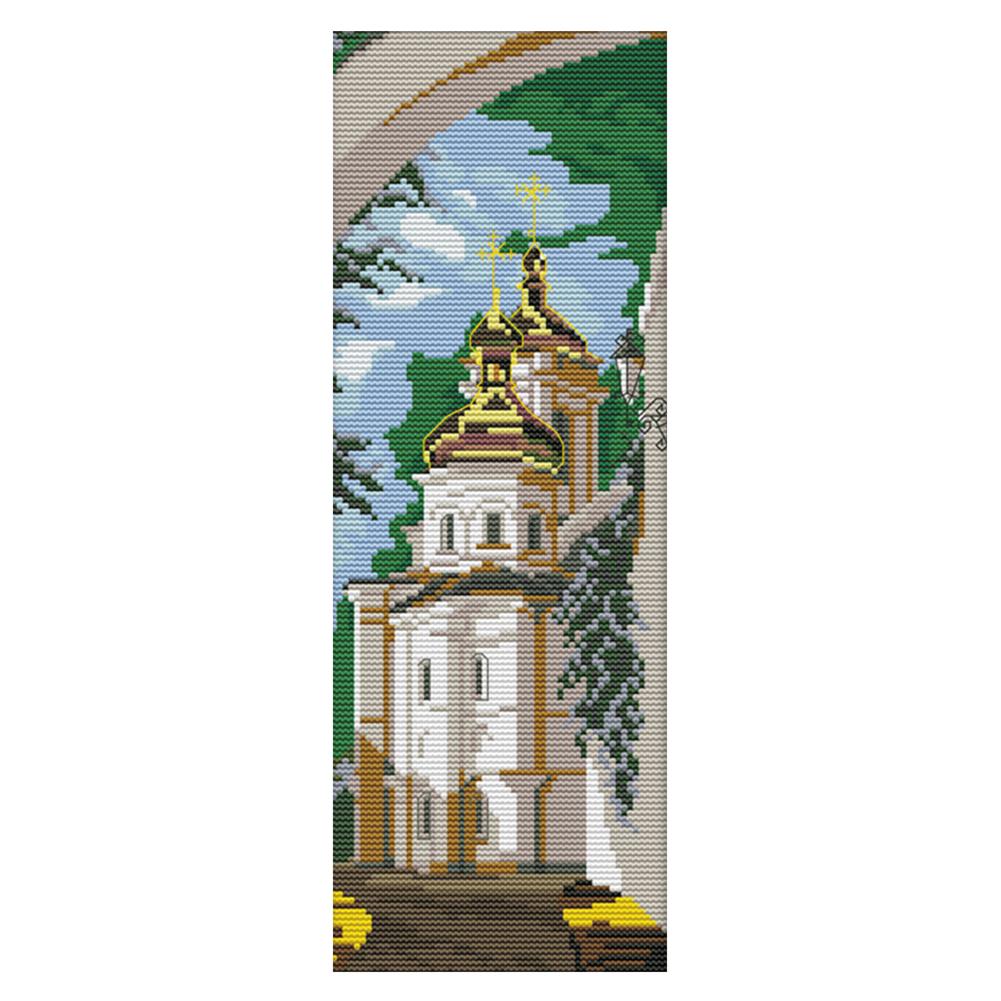 

Russian Style - 14CT Stamped Cross Stitch - 16*38cm, 501 Original