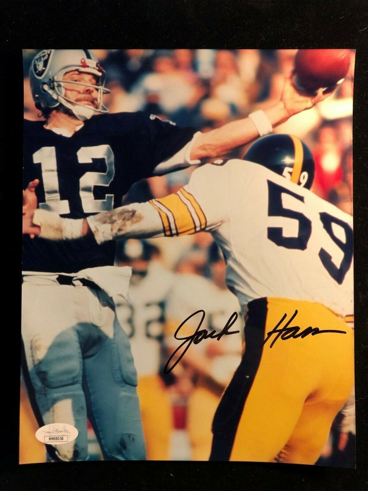 Jack Ham Pittsburgh Steelers Signed Autographed 8X10 Photo Poster painting JSA MM08056