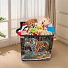 Foldable Diamond Painting Storage Bin Tiger Storage Box Diamond Painting Kit