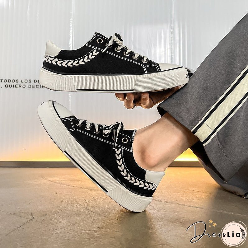 Men's Head Tilt Mango Lace Up Canvas Shoes