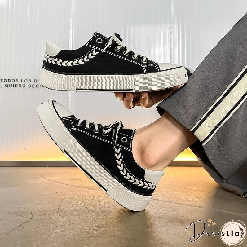 Men's Head Tilt Mango Lace Up Canvas Shoes