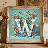 Butterfly Flower W 5D Partial Drill DIY Diamond Painting Kit 30*30cm
