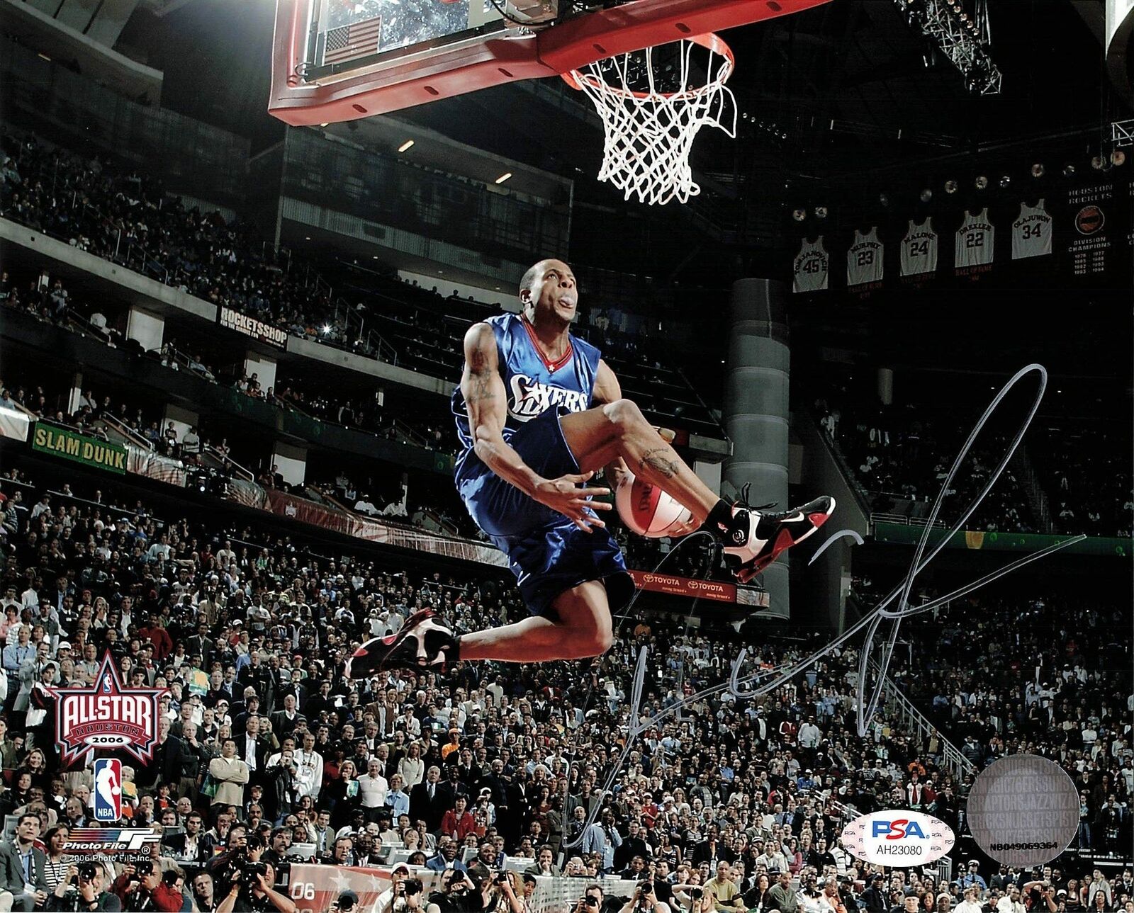 Andre Iguodala signed 8x10 Photo Poster painting PSA/DNA 76ers Autographed Warriors