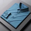 Men's business casual noodle soup anti-wrinkle shirt