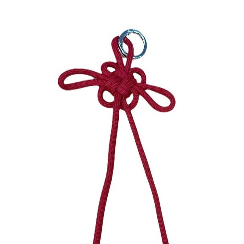 Miu Series Chinese Knot Bag Pendant Lanyard Pendant Hand-Woven Pendant Mobile Phone Lanyard Keychain Ornament Gifts Gift