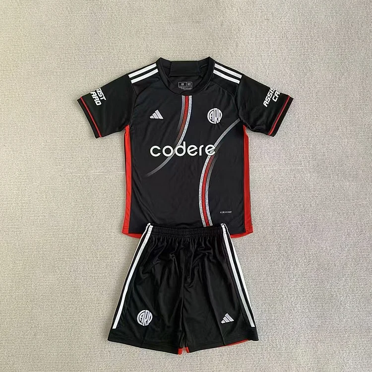 24-25 Kids River Plate Second Away Football Jersey