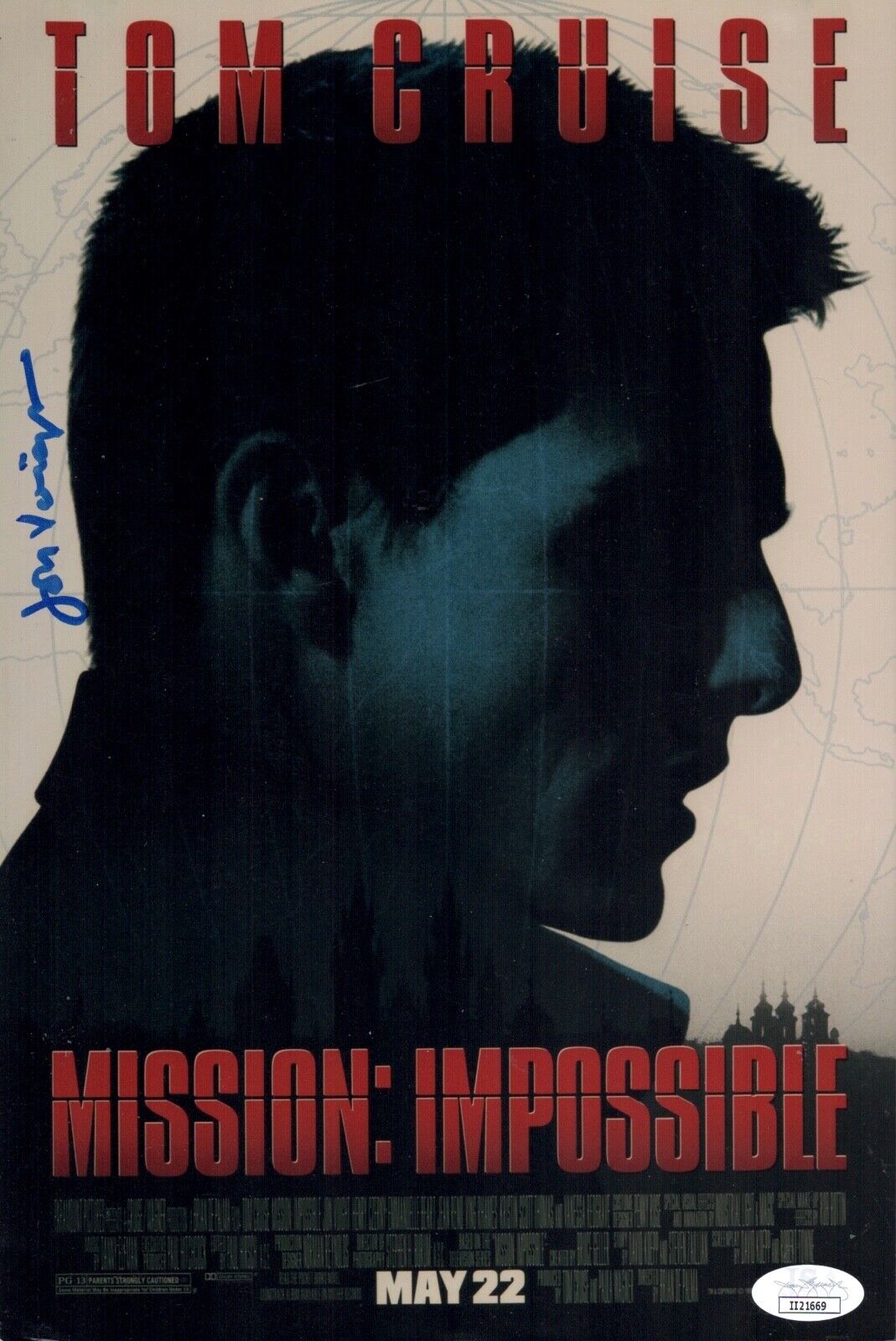 Jon Voight MISSION IMPOSSIBLE Signed 8X12 Photo Poster painting In Person Autograph JSA COA Cert